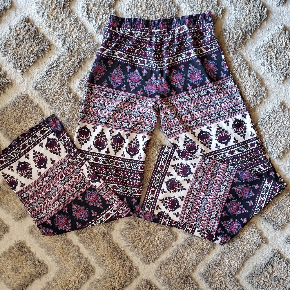 Stoosh Boho Style Wide Leg Pants